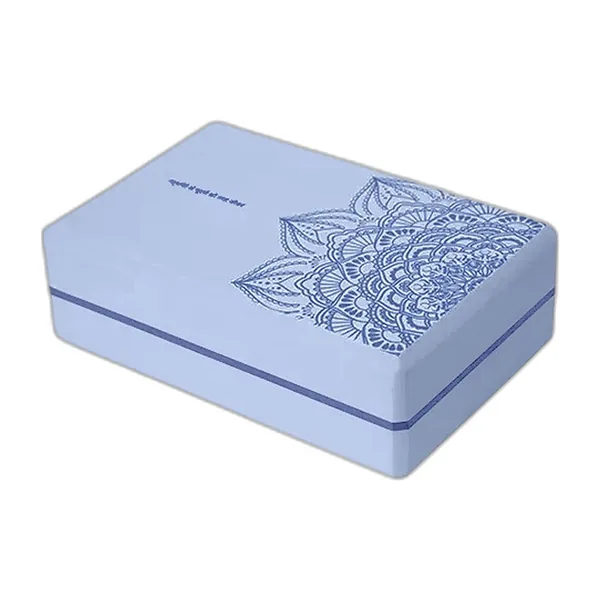 EVA foam yoga block with mandala pattern — view 6