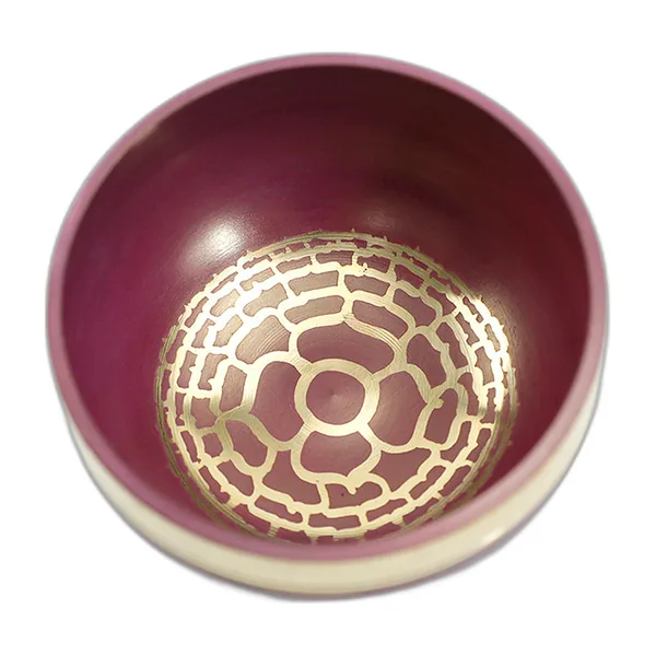 Small painted singing bowl, 8 cm — view 3