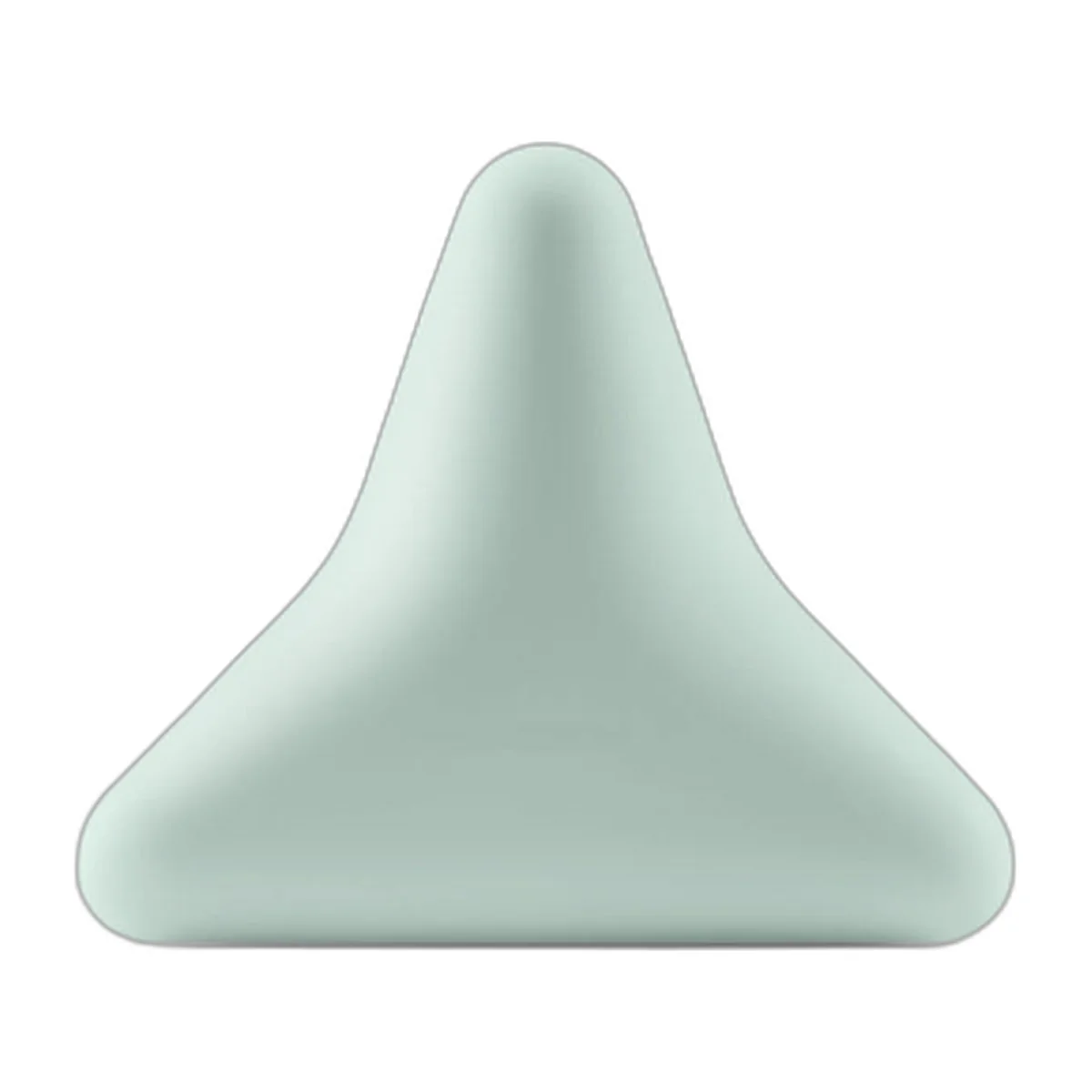 Sage green four-point silicone massage cone