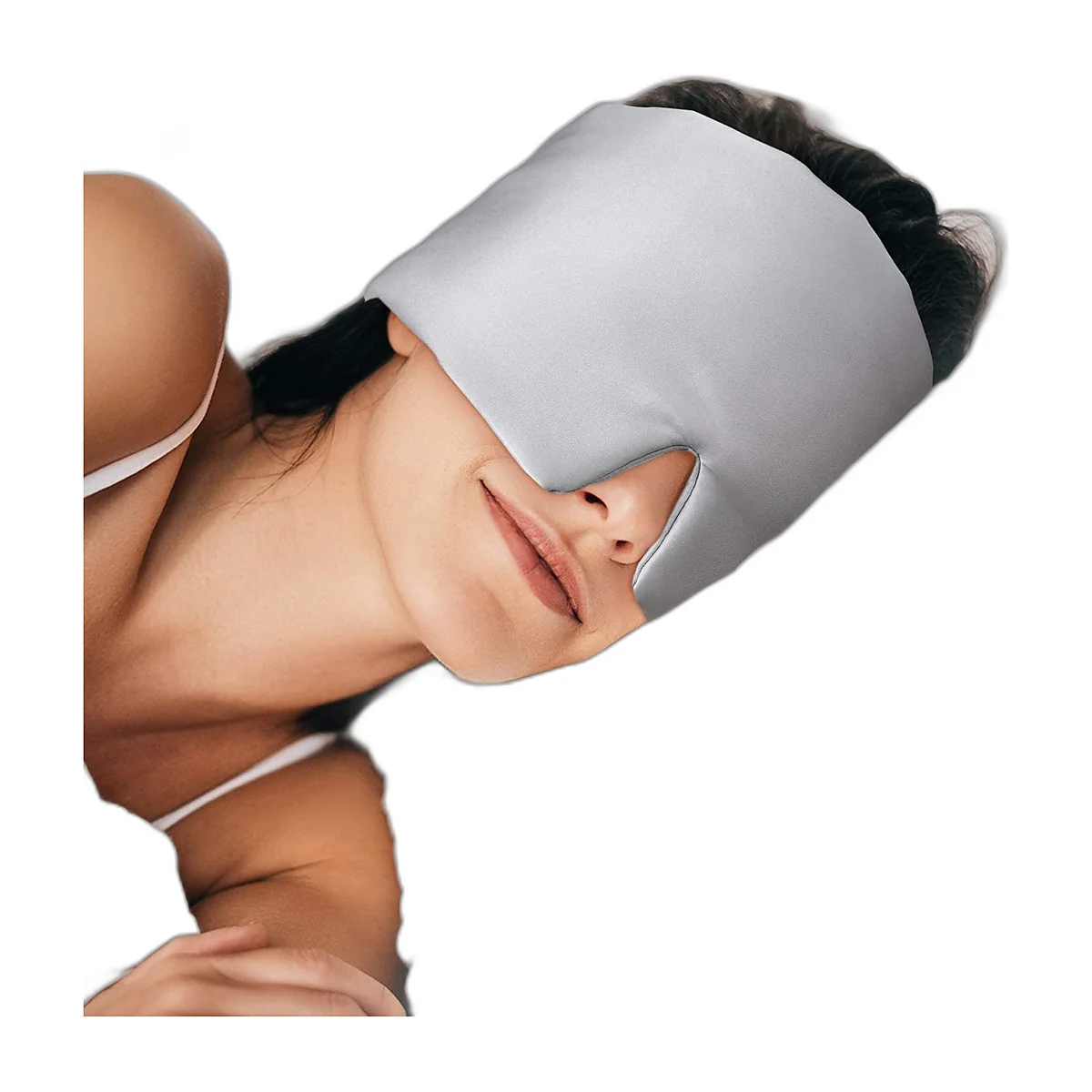 Wraparound satin-feel sleep mask — photo 2 of 2