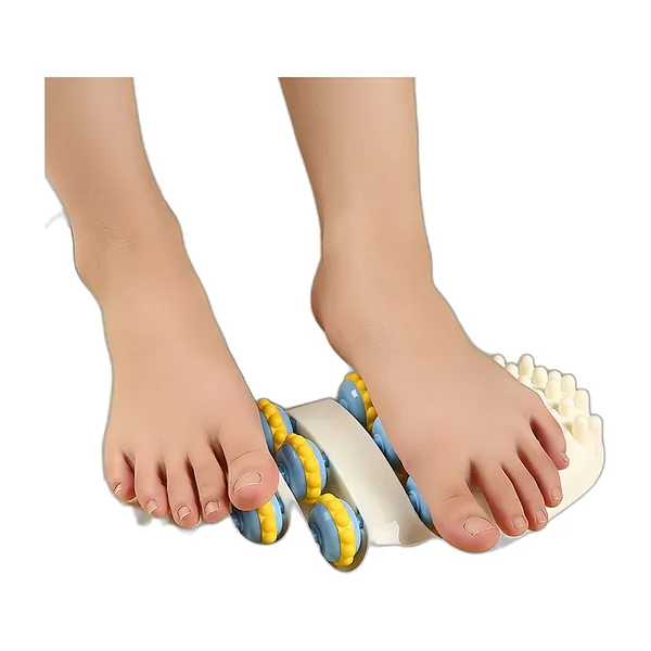 Double foot massage roller — view 2